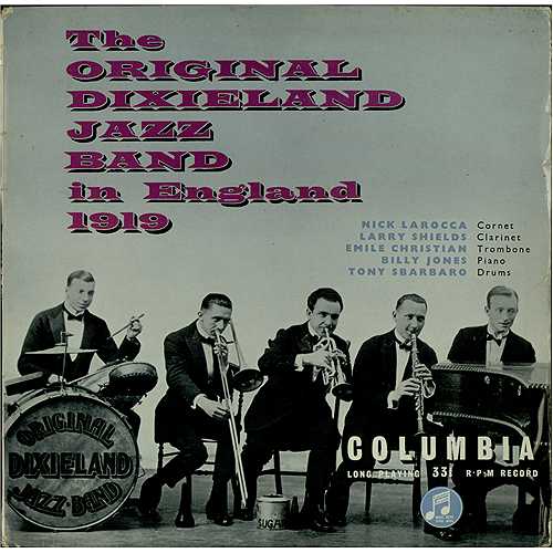 The Original Dixieland Jazz Band In England 1919 UK 10