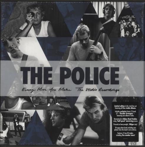 The Police Every Move You Make - The Studio Recordings - 180gm 6-LP - Sealed box Vinyl Box Set UK POLVXEV717028