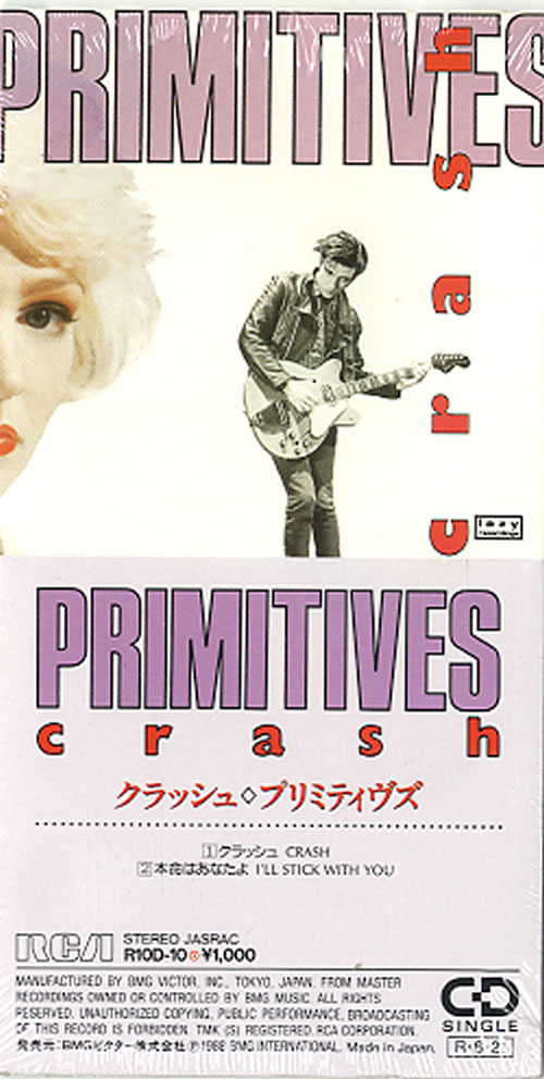 The Primitives Crash Japanese 3" CD single (CD3) (320932)