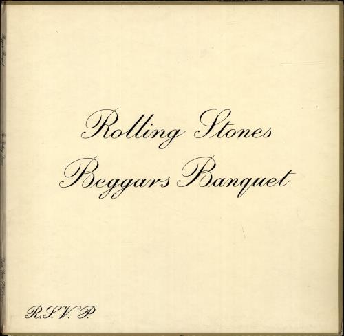 The Rolling Stones Beggars Banquet - 1st - EX vinyl LP album (LP record) UK ROLLPBE572477