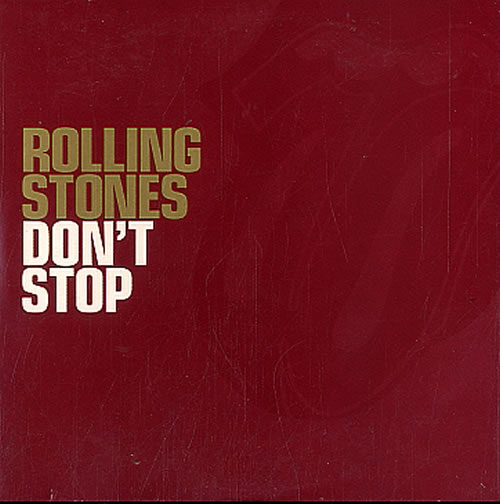 The Rolling Stones Don't Stop UK Promo CD single (CD5 / 5") (226142)
