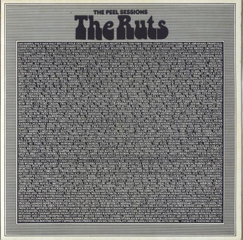 The Ruts The Peel Sessions 12" vinyl single (12 inch record / Maxi-single) UK RTS12TH102345