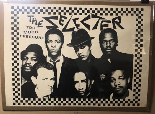 The Selecter Too Much Pressure poster UK SELPOTO723021