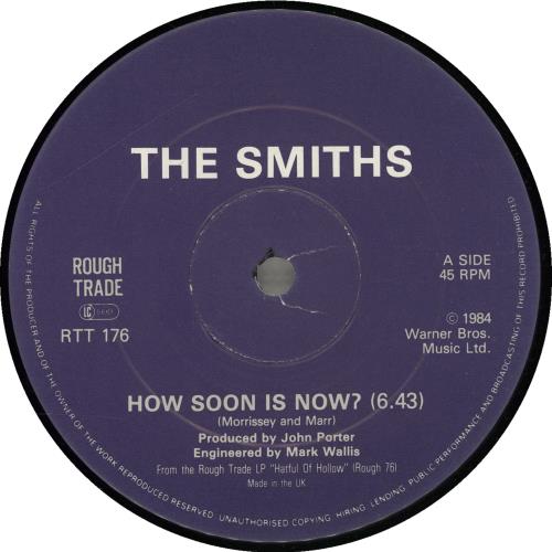 The Smiths How Soon Is Now? EX UK 12" vinyl single (12 inch record