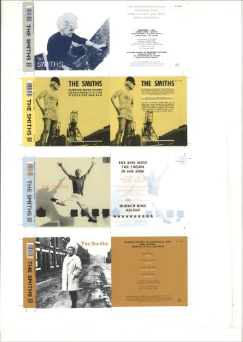 The Smiths Proof artwork for CD singles artwork UK SMIARPR672165