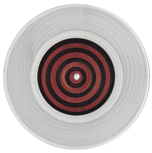 The Strokes Hard To Explain Clear Vinyl US 7" vinyl single (7 inch