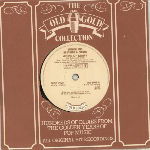 The Sutherland Brothers & Quiver Arms Of Mary UK 7" vinyl single (7
