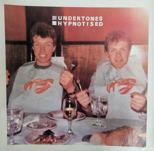 The Undertones Hypnotised - Autographed poster UK UDTPOHY796600