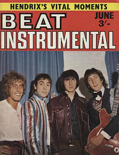 The Who Beat Instrumental No.62 magazine UK WHOMABE313490