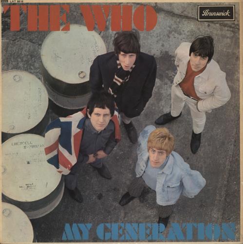 The Who My Generation - 1st - EX/VG+ vinyl LP album (LP record) UK WHOLPMY730152