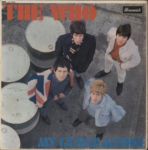 The Who My Generation - EX vinyl LP album (LP record) UK WHOLPMY303257