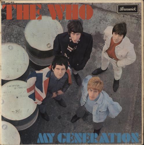 The Who My Generation - VG vinyl LP album (LP record) UK WHOLPMY575380