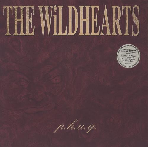 The Wildhearts P.H.U.Q. - Gatefold vinyl LP album (LP record) UK WDHLPPH64656