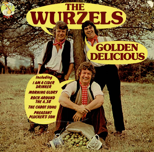 The Wurzels Golden Delicious UK vinyl LP album (LP record) (458079)
