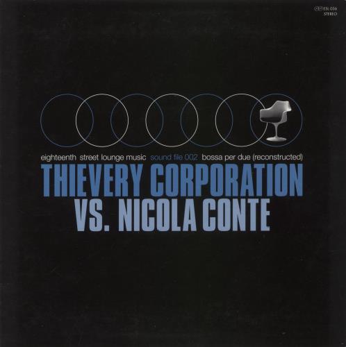 Thievery Corporation Sound File 002 10" vinyl single (10 inch record) US THV10SO869754