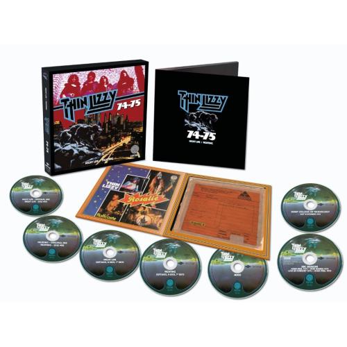 Thin Lizzy 74-75 Night Life | Fighting - Super Deluxe 7-CD Edition - Sealed CD Album Box Set UK THIDXNI879366