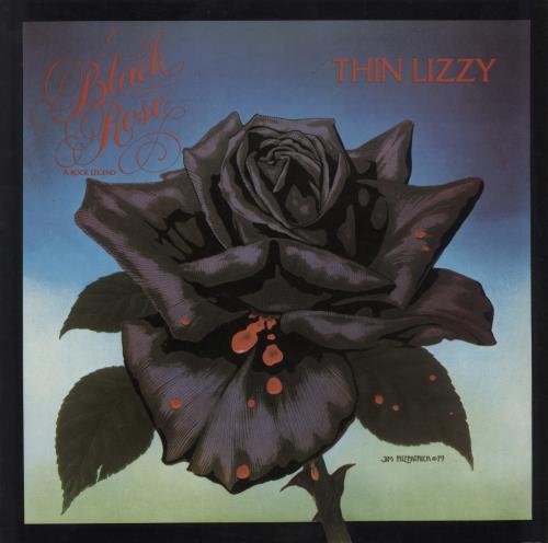 Thin Lizzy Black Rose: A Rock Legend vinyl LP album (LP record) Greek THILPBL800385
