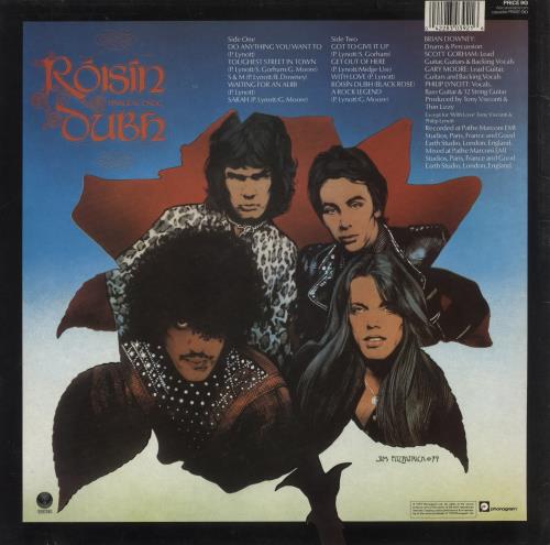 Thin Lizzy Black Rose vinyl LP album (LP record) UK THILPBL578120