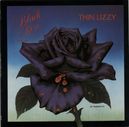 Thin Lizzy Black Rose vinyl LP album (LP record) Dutch THILPBL597091
