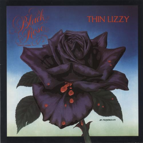 Thin Lizzy Black Rose vinyl LP album (LP record) Dutch THILPBL723264