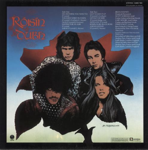 Thin Lizzy Black Rose vinyl LP album (LP record) Dutch THILPBL723264