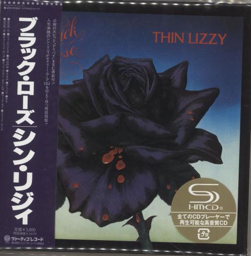 Thin Lizzy Black Rose SHM CD Japanese THIHMBL748501