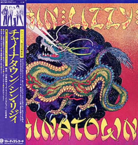 Thin Lizzy Chinatown vinyl LP album (LP record) Japanese THILPCH176322