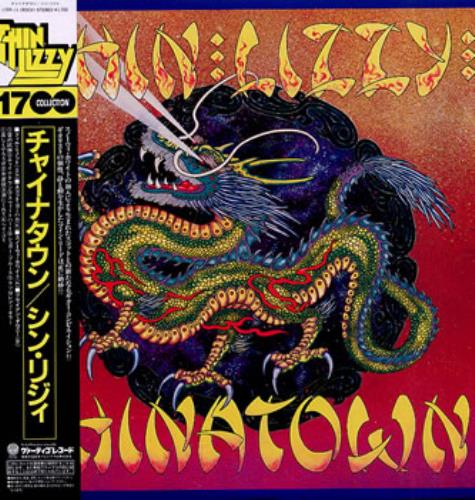 Thin Lizzy Chinatown vinyl LP album (LP record) Japanese THILPCH227974