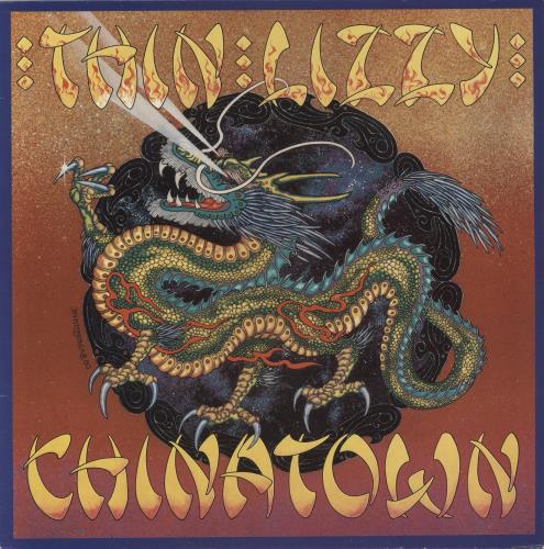 Thin Lizzy Chinatown vinyl LP album (LP record) Dutch THILPCH576920