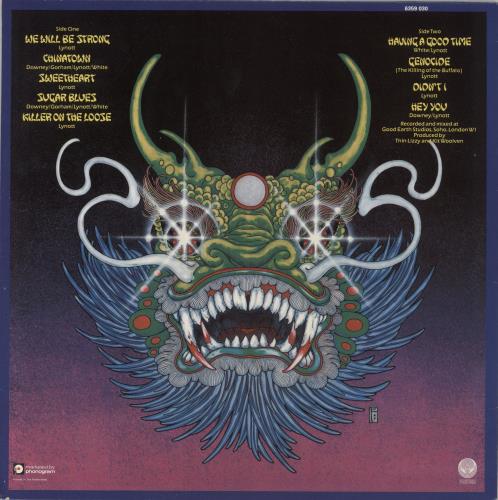 Thin Lizzy Chinatown vinyl LP album (LP record) Dutch THILPCH576920