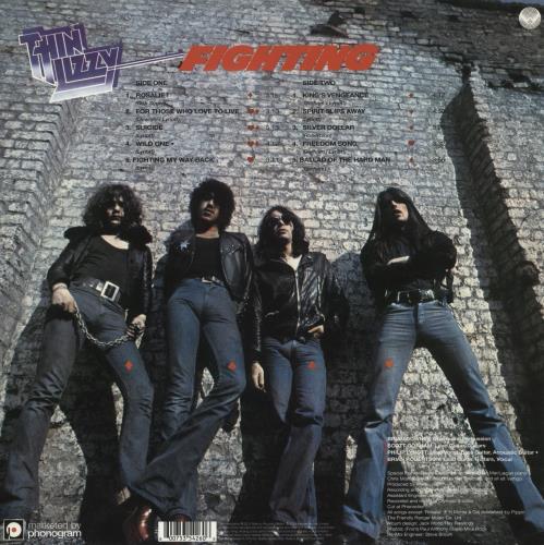 Thin Lizzy Fighting - 180g Vinyl vinyl LP album (LP record) UK THILPFI872993