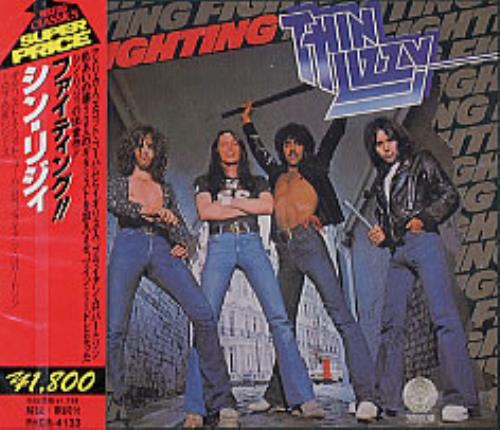 Thin Lizzy Fighting CD album (CDLP) Japanese THICDFI206777