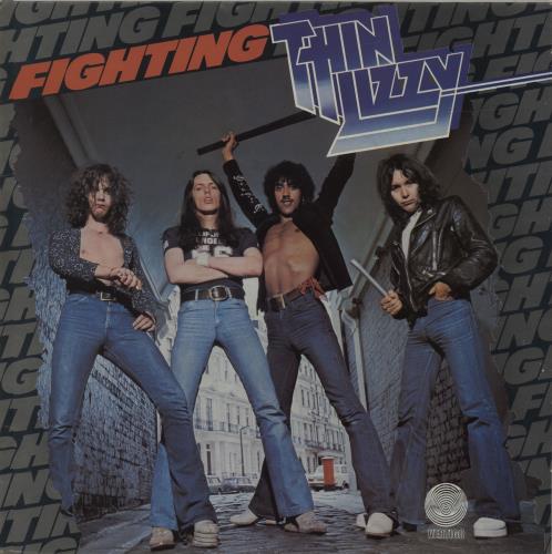 Thin Lizzy Fighting vinyl LP album (LP record) UK THILPFI337067