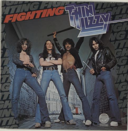 Thin Lizzy Fighting vinyl LP album (LP record) UK THILPFI678854