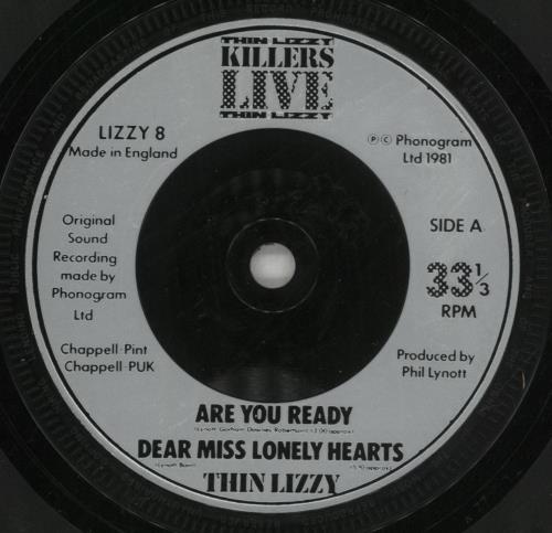 Thin Lizzy Killers Live EP + p/s 7" vinyl single (7 inch record / 45) UK THI07KI01684