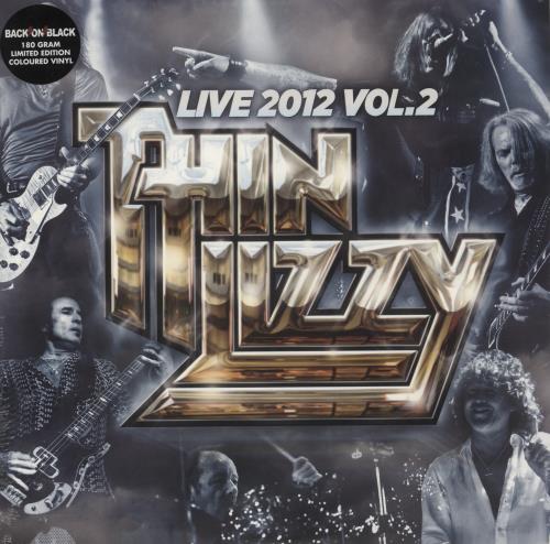 Thin Lizzy Live 2012 Vol. 2 - 180g White Vinyl - Sealed 2-LP vinyl record set (Double LP Album) UK THI2LLI872060