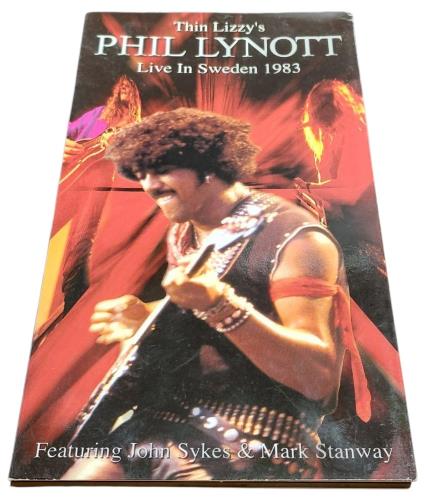 Thin Lizzy Live In Sweden 1983 2 CD album set (Double CD) UK THI2CLI280491