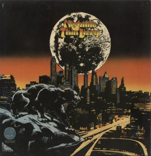 Thin Lizzy Nightlife vinyl LP album (LP record) Irish THILPNI877328
