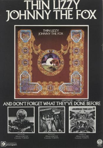 Thin Lizzy Official Tour Programme tour programme UK THITROF113487