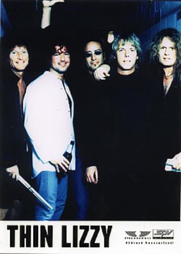 Thin Lizzy Publicity Photograph photograph UK THIPHPU312411