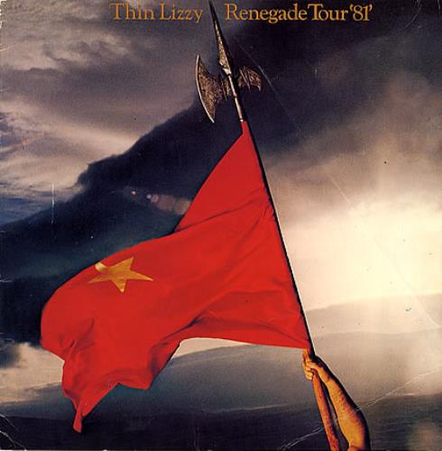 Thin Lizzy Renegade Tour '81 tour programme UK THITRRE188266