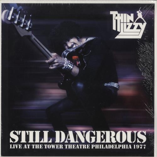 Thin Lizzy Still Dangerous + 7" vinyl LP album (LP record) US THILPST872033
