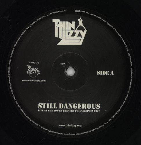 Thin Lizzy Still Dangerous + 7" vinyl LP album (LP record) US THILPST872033