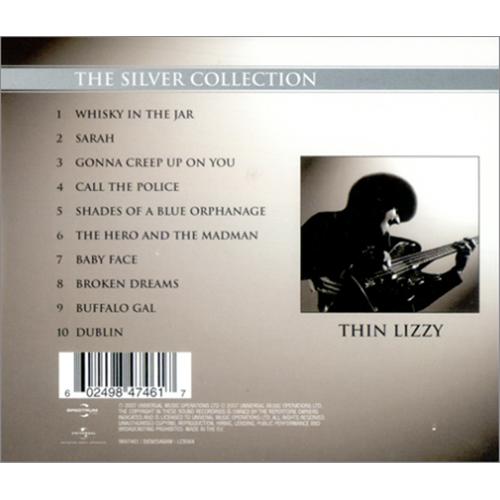 Thin Lizzy The Silver Collection CD album (CDLP) Dutch THICDTH414116