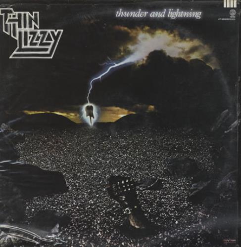 Thin Lizzy Thunder And Lightning vinyl LP album (LP record) Mexican THILPTH150241