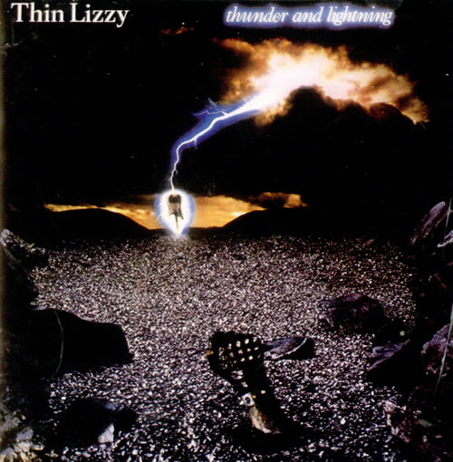 Thin Lizzy Thunder And Lightning CD album (CDLP) Japanese THICDTH526544