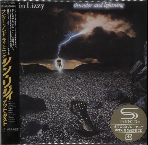 Thin Lizzy Thunder And Lightning SHM CD Japanese THIHMTH649354