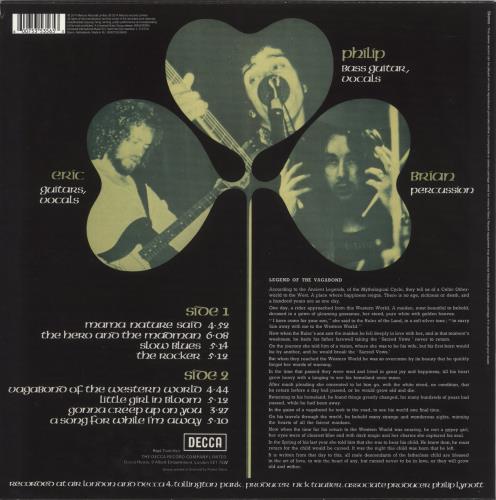 Thin Lizzy Vagabonds Of The Western World - 180gm Vinyl vinyl LP album (LP record) UK THILPVA874111