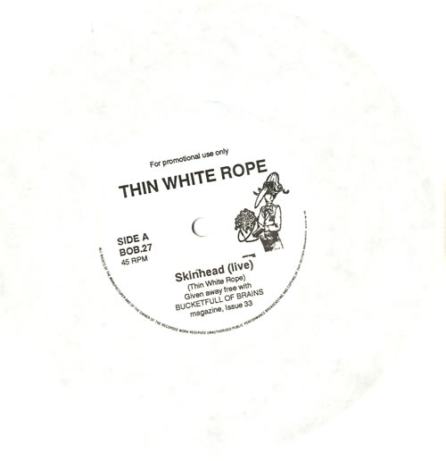Thin White Rope Skinhead UK Promo 7" vinyl single (7 inch record / 45
