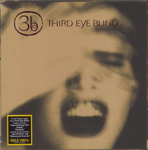 Third Eye Blind Third Eye Blind - Gold Vinyl - Sealed 2-LP vinyl record set (Double LP Album) US 3EB2LTH822248